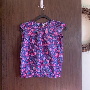 Girls size 14 floral top